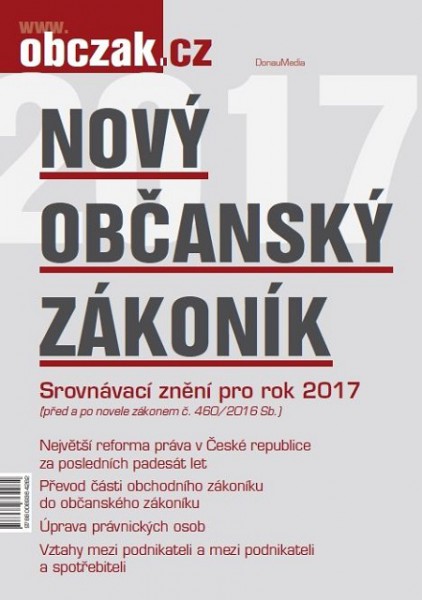 Nový občanský zákoník 2017