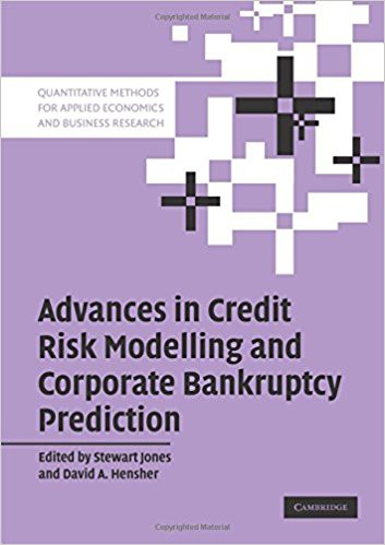Advances in Credit Risk Modelling and Corporate Bankrubtcy Prediction