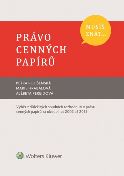 Právo cenných papírů