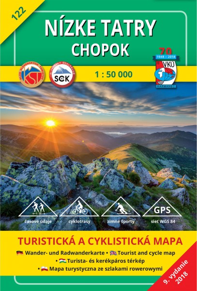 Nízke Tatry - Chopok 1 : 50 000