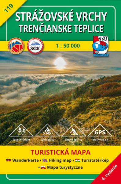 Strážovské vrchy - Trenčianske Teplice1:50 000