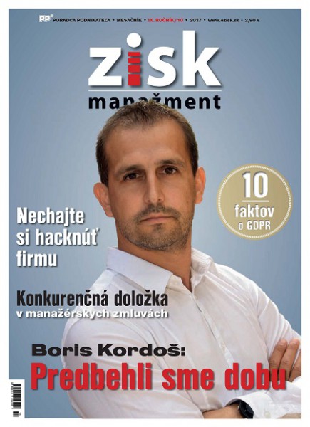 Zisk manažment, 10/2017