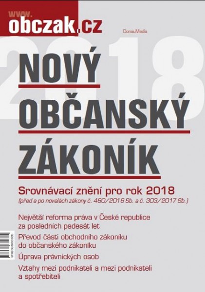 Nový občanský zákoník 2018