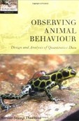 Observing Animal Behaviour