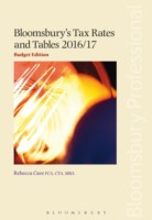 Bloomsbury's Tax Rates and Tables 2016/17: Budget Edition