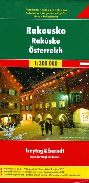 Rakousko 1:300 000