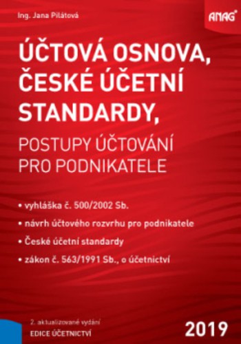 Účtová osnova, České účetní standardy - postupy účtování pro podnikatele 2019, 2. aktualizované