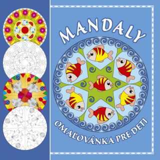 Mandaly - omaľovánka pre deti
