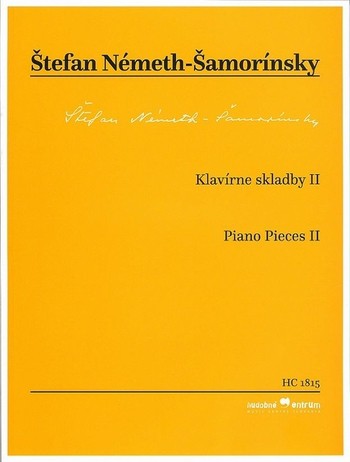 Klavírne skladby II (Štefan Németh-Šamorínsky)