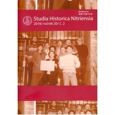 Studia Historica Nitriensia