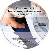 Vzor skrátenej transferovej dokumentácie v roku 2017