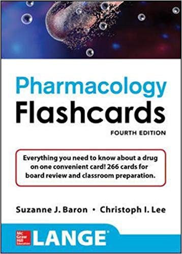 Lange Pharmacology Flashcards