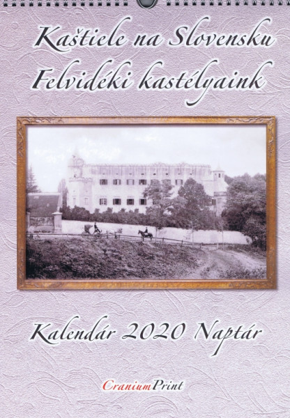 K-Kaštiele na Slovensku 2020-nástenný (SK+HU)