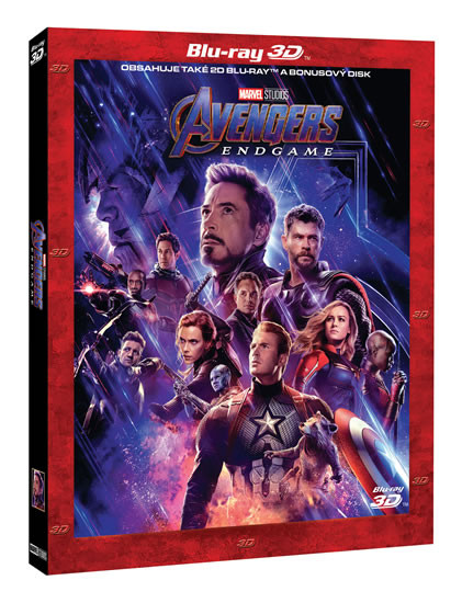 Avengers: Endgame 3 Blu-ray (3D+2D+bonus