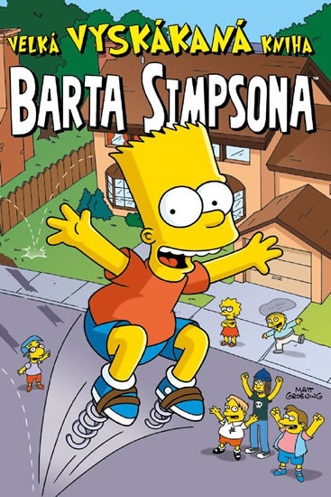 Simpsonovi - Velká vyskákaná kniha Barta