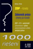 1000 riešení č. 4 / 2020 - Zmeny v ZDP, Zmeny v Zákonníku prác