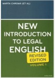 New Introduction to Legal English I. Revised Edition