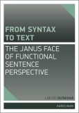 From syntax to Text From syntax to Text