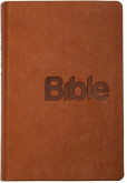 Bible (hnědá - imitace kůže)