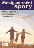 Mezigenerační spory Mezigenerační spory