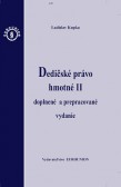 Dedičské právo hmotné II Dedičské právo hmotné II