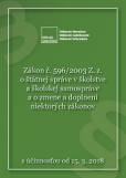 Zákon o štátnej správe a školstve Zákon o štátnej správe a školstve