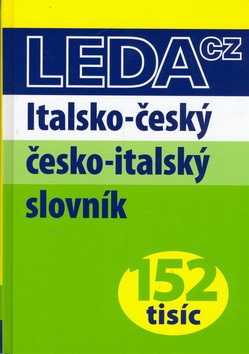 Italsko-český česko-italský slovník- 152tisíc