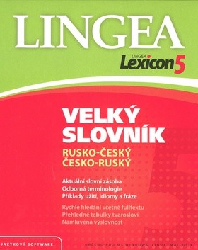 LINGEA Lexicon5 Veľký slovník rusko-slovenský slovensko-ruský