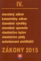 Zákony 2015/IV Zákony 2015/IV