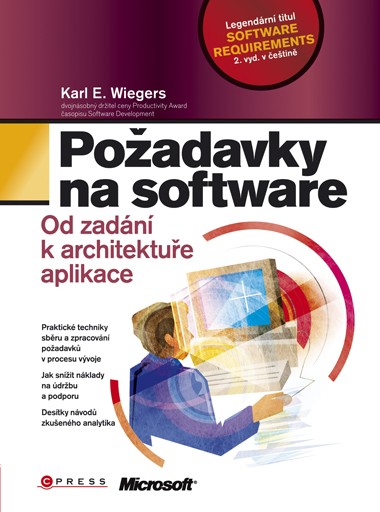 Požadavky na software Požadavky na software