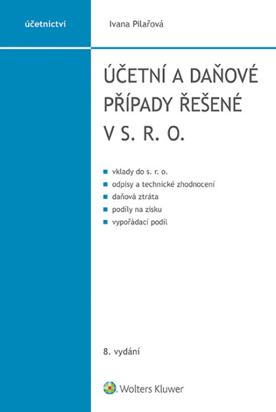 Účetní a daňové případy řešené v s. r. o