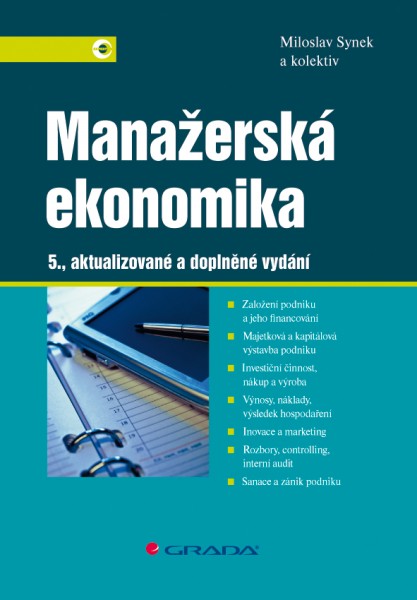 Manažerská ekonomika Manažerská ekonomika
