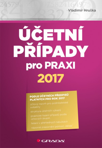 Účetní případy pro praxi 2017 Účetní případy pro praxi 2017