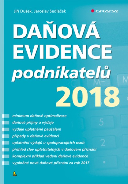Daňová evidence podnikatelů 2018 Daňová evidence podnikatelů 2018