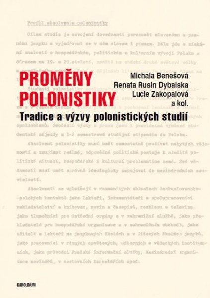 Proměny polonistiky Proměny polonistiky