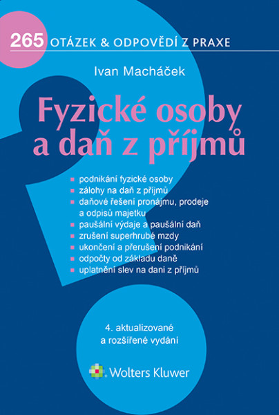 Fyzické osoby a daň z příjmů Fyzické osoby a daň z příjmů