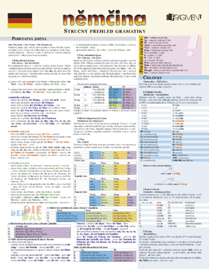 Němčina /Stručný přehled gramatiky
