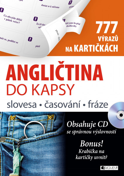 Angličtina do kapsy - slovesa, časování, fráze na kartičkách