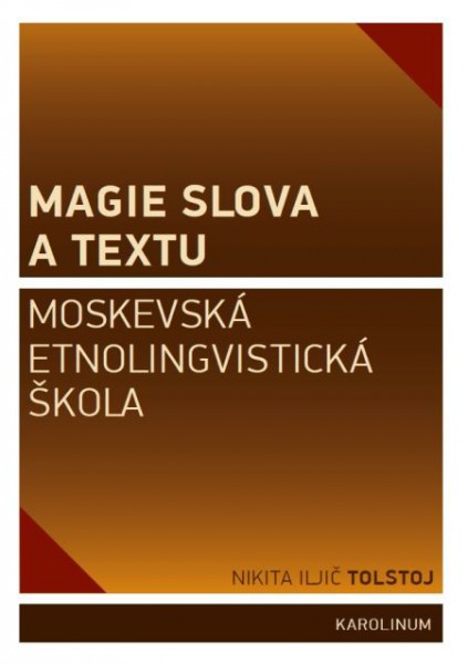 Magie slova a textu Magie slova a textu
