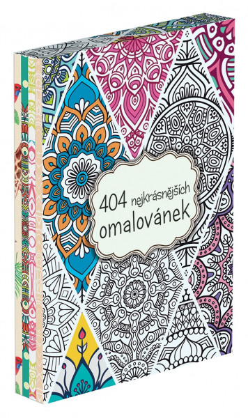 404 nejkrásnějších omalovánek BOX 404 nejkrásnějších omalovánek BOX