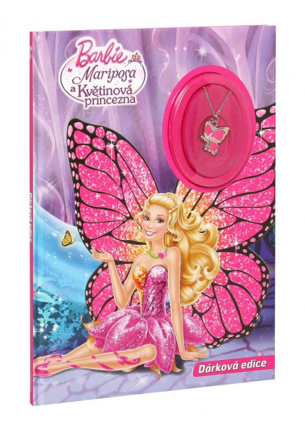 Barbie - Mariposa a Květinová princezna - Dárková edice - Kniha s hračkou