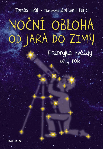 Noční obloha od jara do zimy