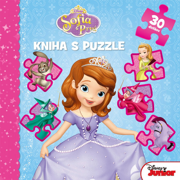 Sofia Prvá - Kniha puzzle - 30 dielikov