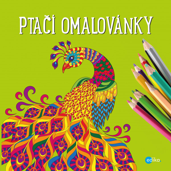 Kniha "Ptačí omalovánky"