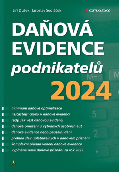 Daňová evidence podnikatelů 2024 Daňová evidence podnikatelů 2024