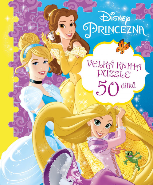 Princezna - Velká kniha puzzle