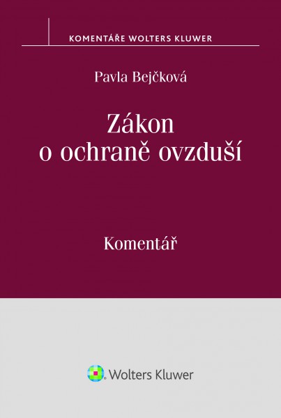 Zákon o ochraně ovzduší. Komentář