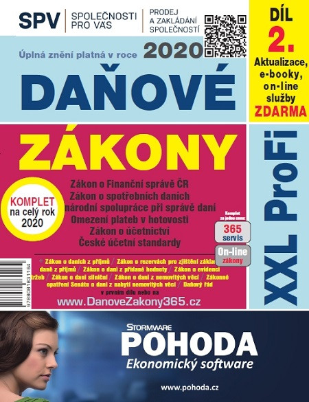 Daňové zákony 2020 ČR XXL ProFi (díl druhý) Daňové zákony 2020 ČR XXL ProFi (díl druhý)