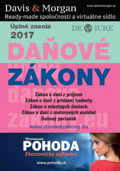 Daňové zákony 2017 SR XXL ProFi Daňové zákony 2017 SR XXL ProFi