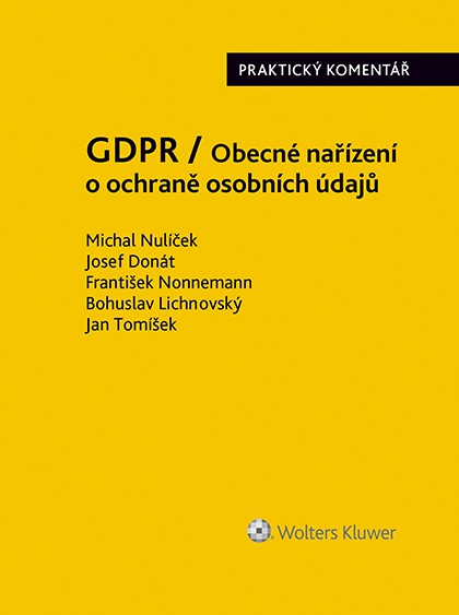 GDPR / Obecné nařízení o ochraně osobních údajů (2016/679/EU)
